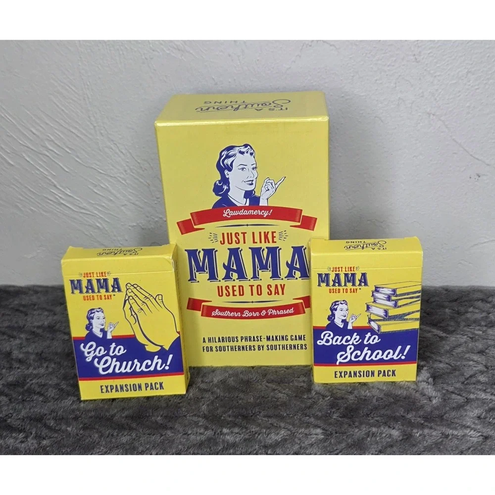 Just Like Mama Used to Say Southern Thing Phrase Game Lawdamercy School Church